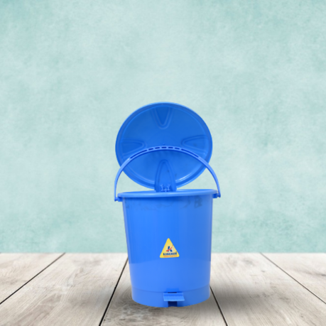 PEDAL DUSTBIN BLUE